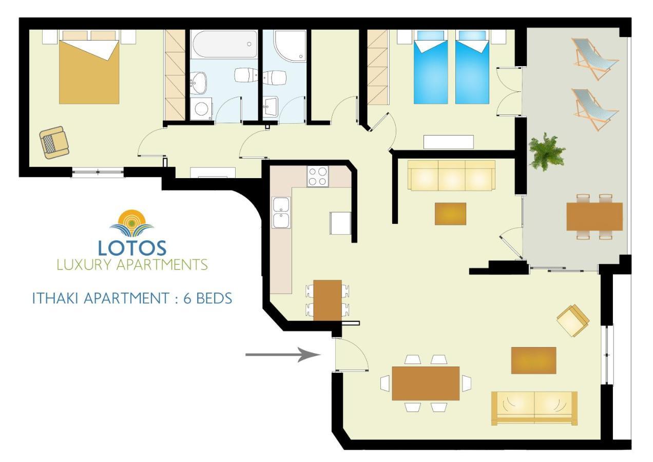 Lotos - Luxury Apartments กูนูปิเดียนา ภายนอก รูปภาพ